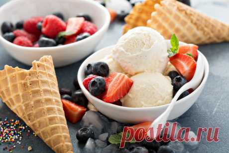 Helado de vainilla al vacío para los días calurosos - Allpax Food Stories