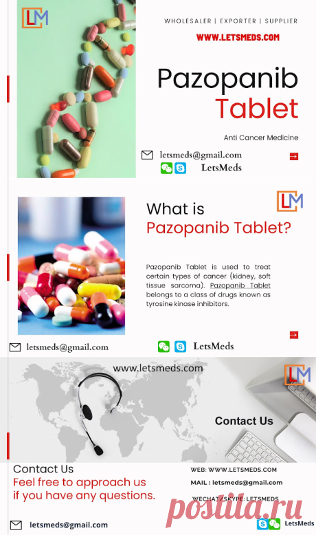 Buy Pazopanib 200mg Tablet Price Wholesale | Generic Cancer Medicine Supplier Manila Philippines