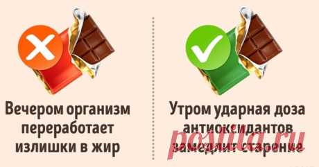 В какое время дня лучше есть те или иные продукты. Все хорошо в свое время!

И даже здоровые продукты лучше всего есть в определенные часы, тогда от них будет максимум пользы.

Мы нарисовали для вас инфографику, которая наглядно показывает, в какое время дня лучше всего употреблять мясо, овощи, творог и другую еду, которая чаще всего встречаются в нашем рационе.

Лучше записать или сохранить! Кликайте на фото, чтобы прочитать ⤴