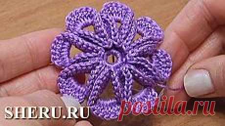 Цветы крючком