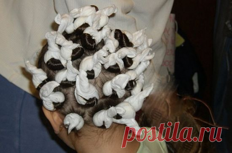 Как правильно накрутить волосы на тряпочки и папильотки в домашних условиях