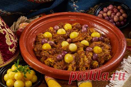 Курица с лимоном и оливками: stalic