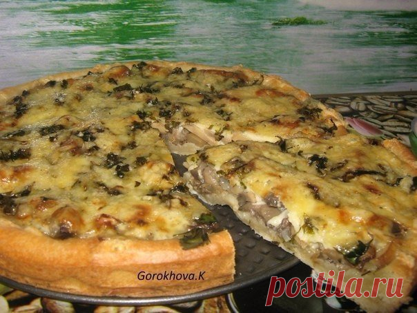 Настоящая вкуснятина… Мега грибной киш — Фактор Вкуса