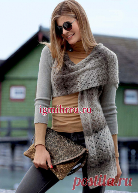 Вязание шалей, снудов, накидок, палантинов. | Записи в рубрике Вязание шалей, снудов, накидок, палантинов. | Дневник Evany