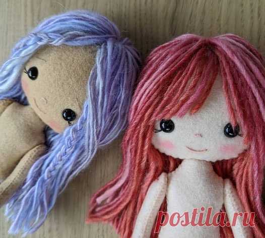 DIY. Muñecas en Fieltro - Prácticas Ideas para el Hogar...