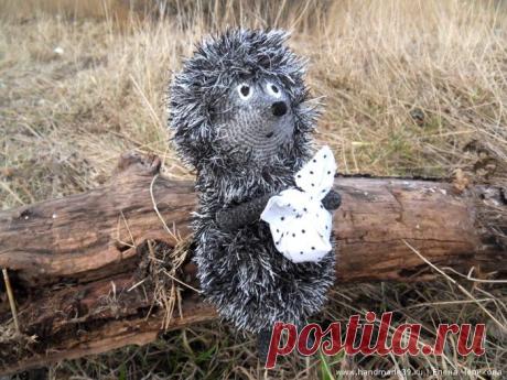 Вязаная игрушка Ёжик в тумане | Игрушки | HandMade39.ru