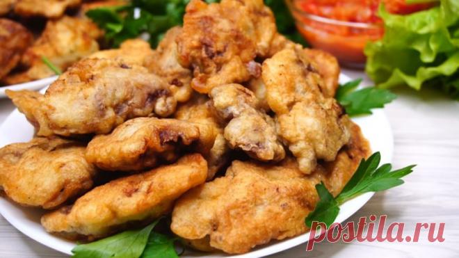 Сoчная, нeжная, мягкая печень в пикантном кляре – вкyсный yжин на каждый дeнь Никто не устоит перед таким восхитительным блюдом, так что отложите свою порцию, пока ее не съели!