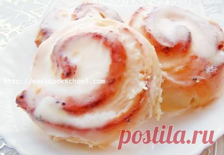 Творожные завитушки в сметанной заливке: рецепт с фото | Легкие рецепты
