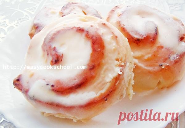 Творожные завитушки в сметанной заливке: рецепт с фото | Легкие рецепты