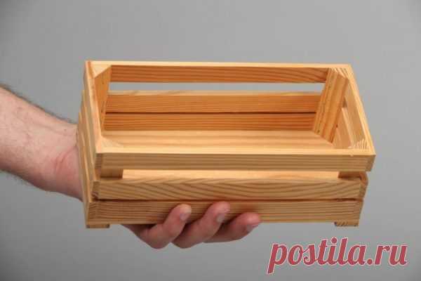 Ящик из дерева своими руками - варианты изготовления + инструкции!