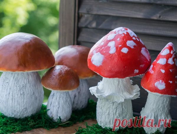 Как сделать фигурки для сада своими руками из покрышек, монтажной пены, бутылок и герметика: идеи Веселые самодельные фигурки для сада своими руками: делаем мухомор, ромашки, мишку и овечек из подручных средств.