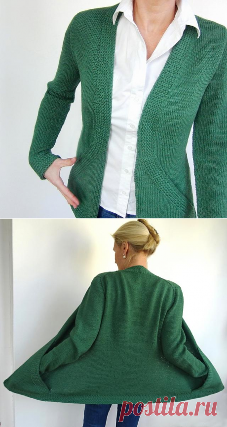 Кардиган Cross Pockets от Hinterm Stein