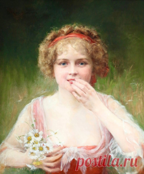Американский художник Джеймс Кэролл Беквит (1852-1917)