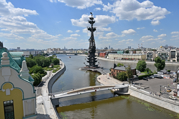 ПЕШЕХОДНЫЙ МОСТ НА КРЫМСКОЙ НАБЕРЕЖНОЙ-2024