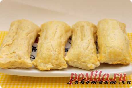 Слойки с сыром и оливками / Рецепты с . Простые домашние рецепты на каждый день.