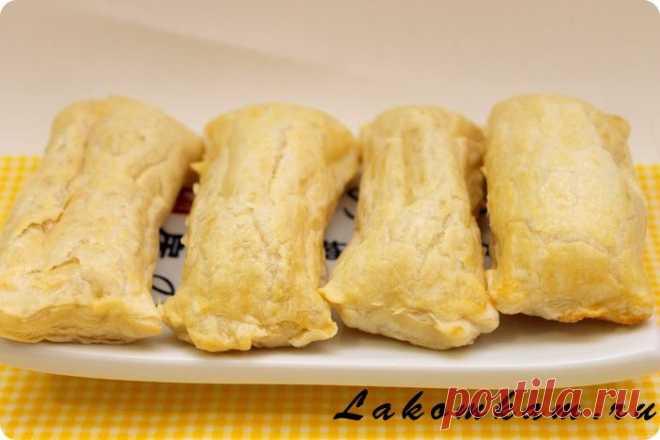 Слойки с сыром и оливками / Рецепты с . Простые домашние рецепты на каждый день.