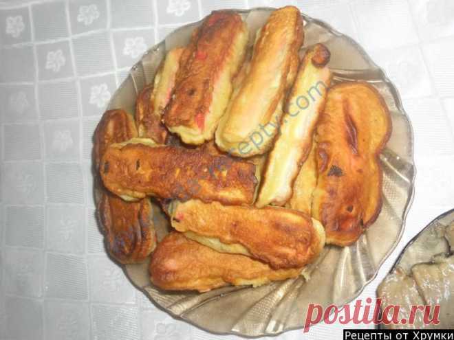 Кулинарный рецепт Крабовые палочки в пивном кляре с фото