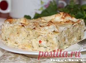 Пирог из лаваша с сыром и творогом | Харч.ру - рецепты для любителей вкусно поесть