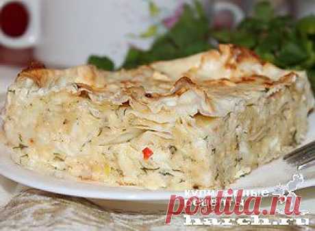Пирог из лаваша с сыром и творогом | Харч.ру - рецепты для любителей вкусно поесть
