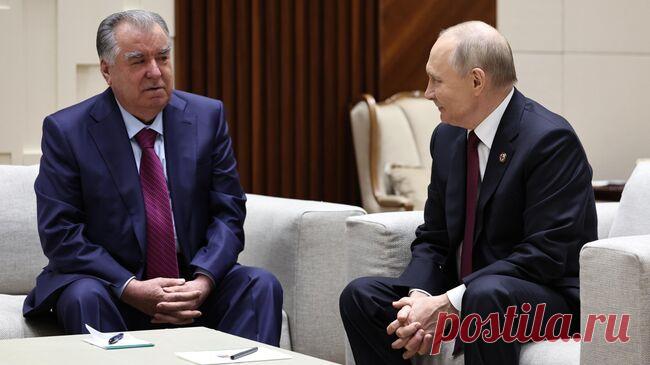 Рахмон рассказал об отношениях России и Таджикистана