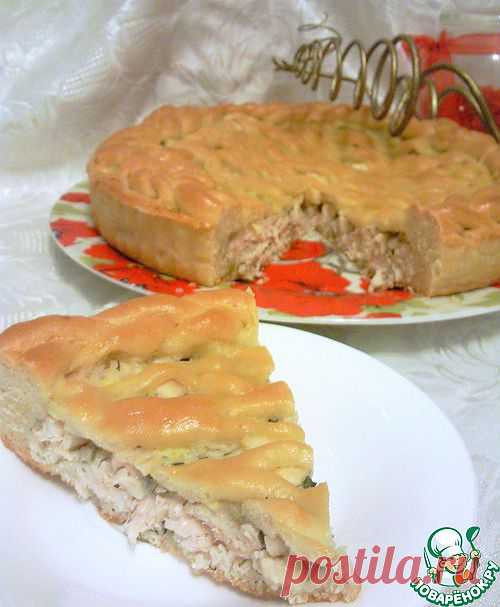 Пирог с курицей в соусе "Бешамель" Автор: panna1979