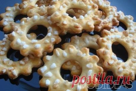 Ванильное печенье - рецепт приготовления с фото