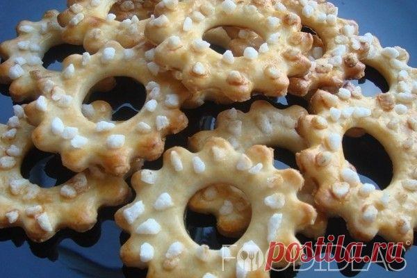 Ванильное печенье - рецепт приготовления с фото