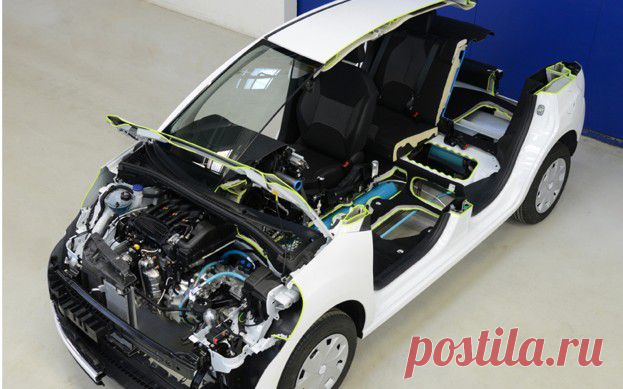 Воздушно — бензиновый гибрид от Peugeot