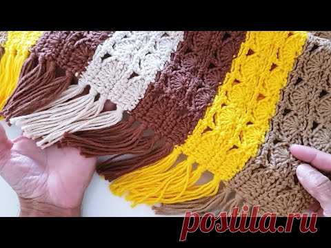 COMO FAZER bico TASSEL em crochê
