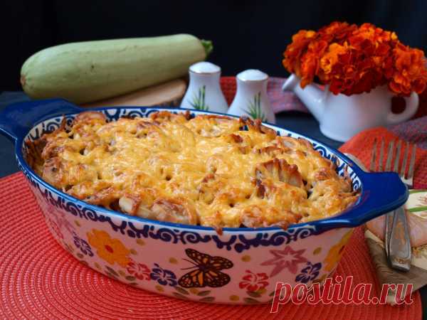 Мясо с кабачками и картошкой в духовке — рецепт с фото пошагово
