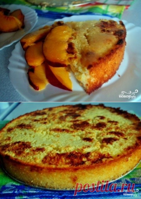 Запеканка из манки на кефире - пошаговый кулинарный рецепт на Повар.ру