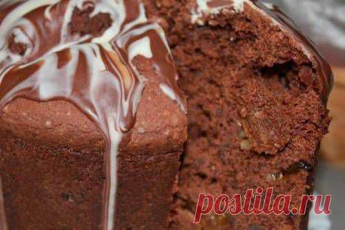 Простой шоколадный кулич / Простые рецепты