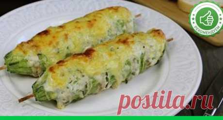 Кабачки с курицей в духовке - Супер шеф