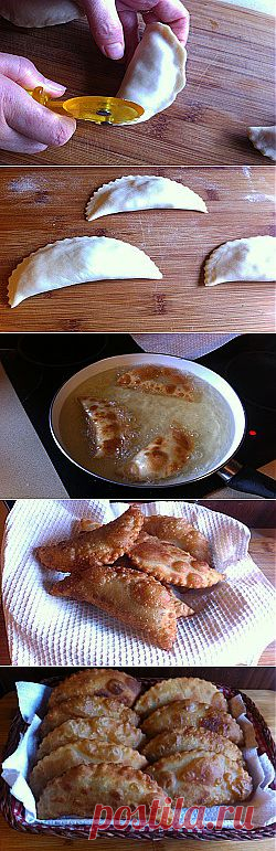 Чебуреки - Выпечка,тортики и прочее - Кулинарные рецепты ! - ФотоКулинария