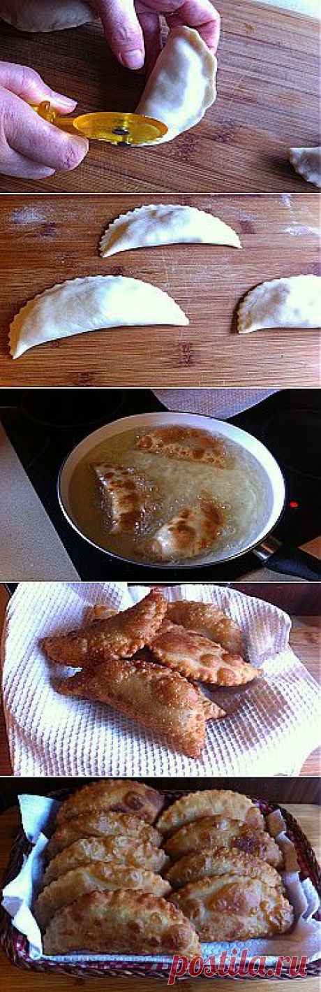 Чебуреки - Выпечка,тортики и прочее - Кулинарные рецепты ! - ФотоКулинария