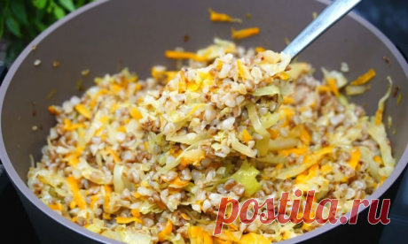 Гречка с капустой: гениальное блюдо из двух простых продуктов