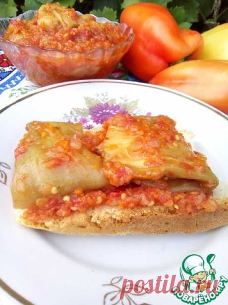 Баклажаны в лечо - кулинарный рецепт