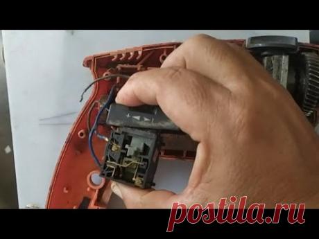 reparación de suiche de Taladro solución y formas en que trabaja 2 parte