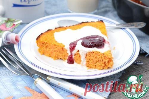 Запеканка морковная "Рыжик" - кулинарный рецепт