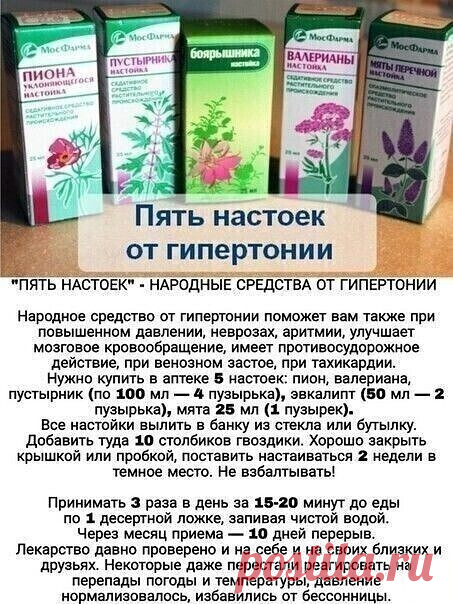 Из журнала
Как готовить и принимать настойку от повышенного давления из 5 компонентов