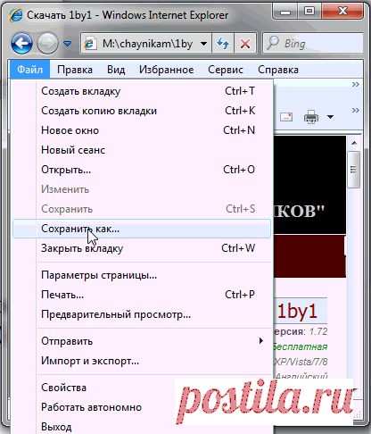 Как из Интернета скопировать текст, картинку, видео, программу или другой файл