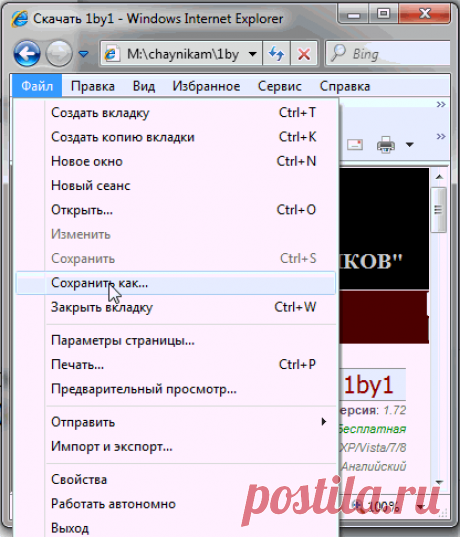 Как из Интернета скопировать текст, картинку, видео, программу или другой файл