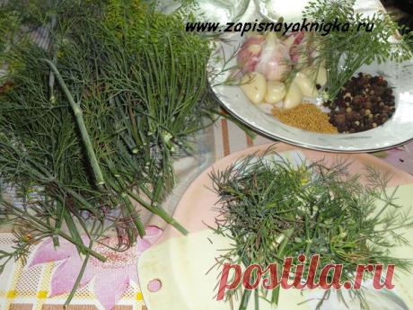 огурцы с лимонной кислотой . Рецепт 2| Записная книжка рецептов Анюты