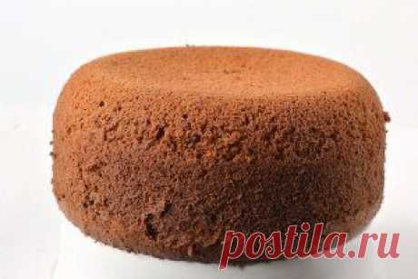 Шоколадный шифоновый бисквит в мультиварке рецепт с фото на Webspoon.ru