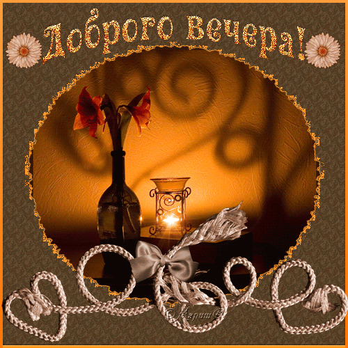 Я желаю Вам доброго вечера