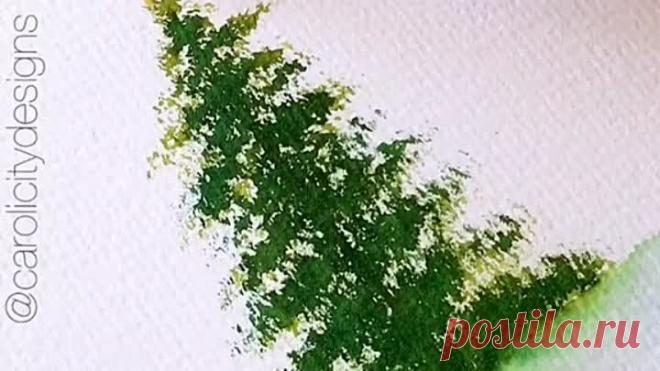 Рисуем елку