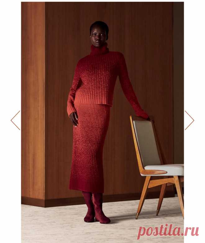 «Total look-писк моды осенью 2021»: полностью вязаный монохромный образ от Loro Piana. Вам точно будет удобно, но очень дорого | Уникальная мастерская Chichimova | Яндекс Дзен