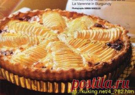 ГРУШЕВЫЙ ТОРТ С ШОКОЛАДНОЙ НАЧИНКОЙ