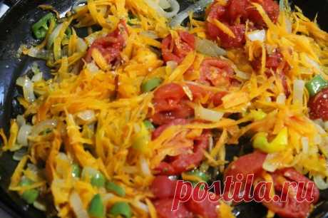 Перцы, фаршированные овощами. Это вкуснее, чем перцы с мясным фаршем, приготовьте, не пожалеете! | Деревенские записки | Яндекс Дзен
