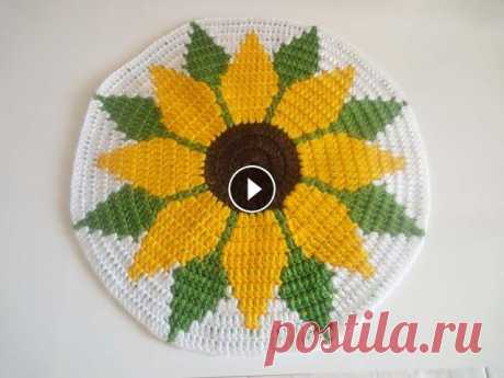 Салфетка ПОДСОЛНУХ Ч-1 Napkin SUNFLOWER P-1 часть 2...